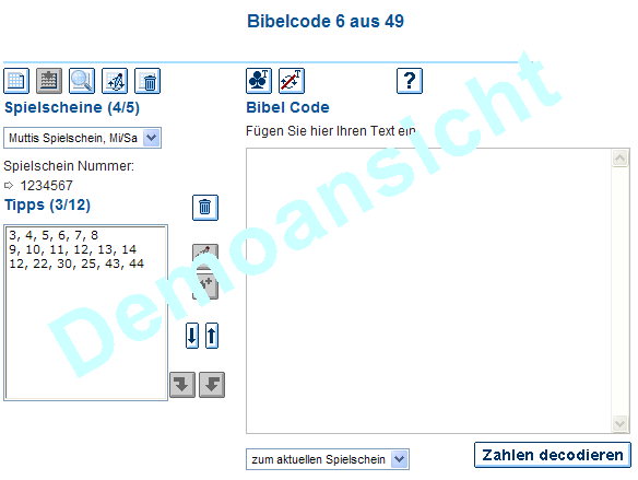 Demobild Euromillionen Bibelcode